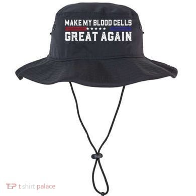 Make My Blood Cells Great Again Leukemia Cancer Awareness Bucket Hat