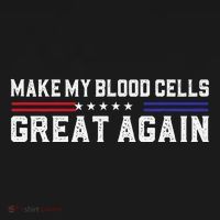 Make My Blood Cells Great Again Leukemia Cancer Awareness Coaster thumb 2