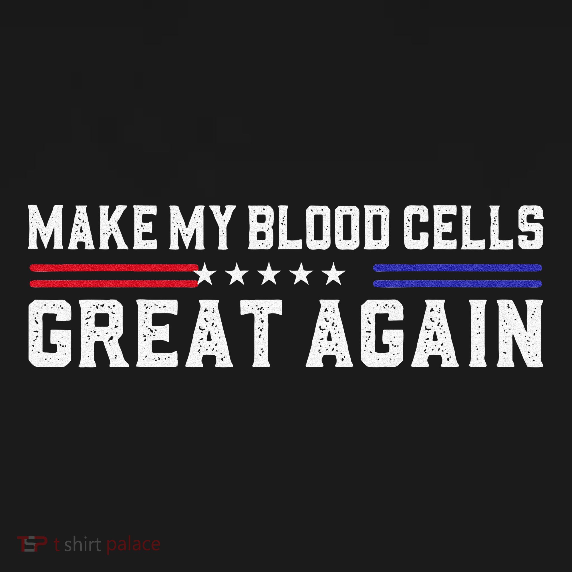 Make My Blood Cells Great Again Leukemia Cancer Awareness Women's Hoodie