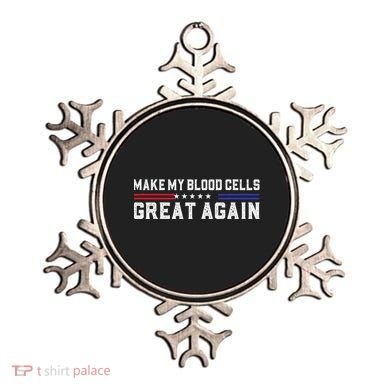 Make My Blood Cells Great Again Leukemia Cancer Awareness Ornament