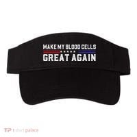 Make My Blood Cells Great Again Leukemia Cancer Awareness Visor thumb 0