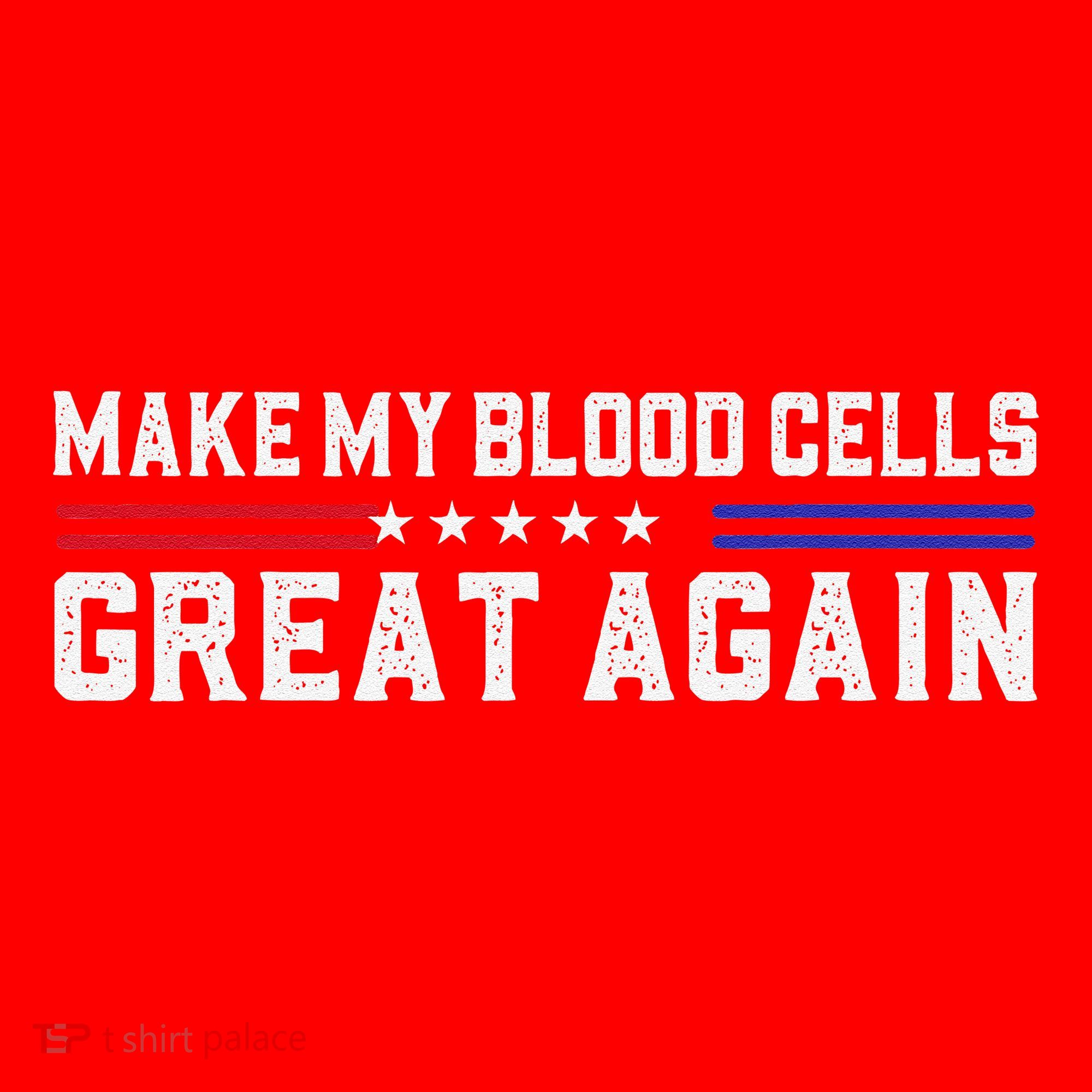 Make My Blood Cells Great Again Leukemia Cancer Awareness Santa Hat