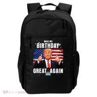 Make My Birthday Great Again Trump Fan Birthday Backpack thumb 0