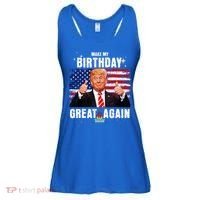 Make My Birthday Great Again Trump Fan Birthday Ladies Essential Flowy Tank thumb 0