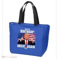 Make My Birthday Great Again Trump Fan Birthday Tote Bag thumb 3