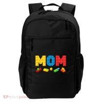 Mom Master Builder Building Bricks Blocks Family Backpack thumb 0