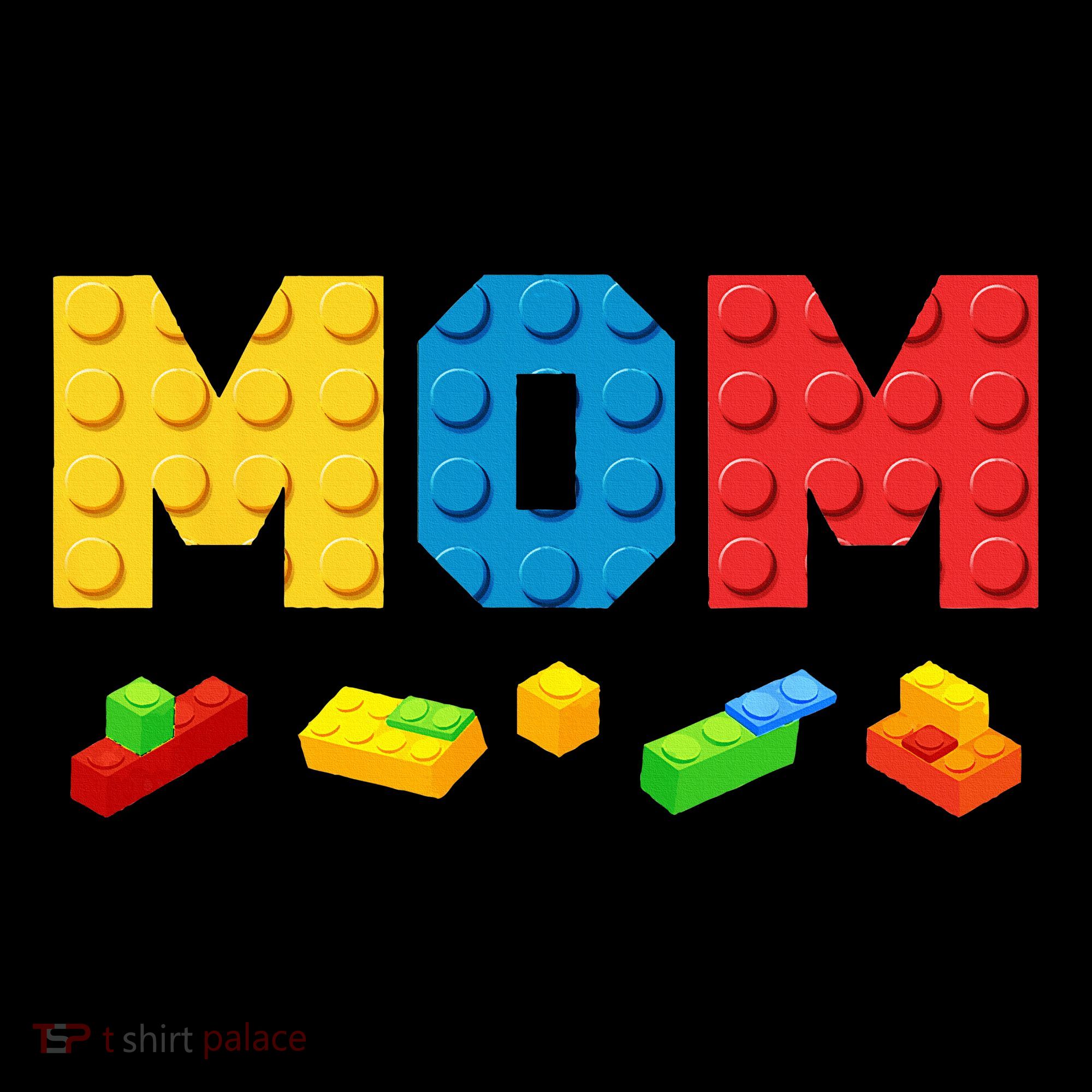 Mom Master Builder Building Bricks Blocks Family Coffee Mug