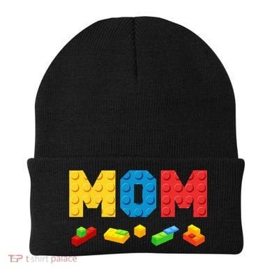 Mom Master Builder Building Bricks Blocks Family Beanie