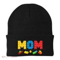 Mom Master Builder Building Bricks Blocks Family Beanie thumb 0