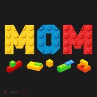 Mom Master Builder Building Bricks Blocks Family Women's Hoodie thumb 2