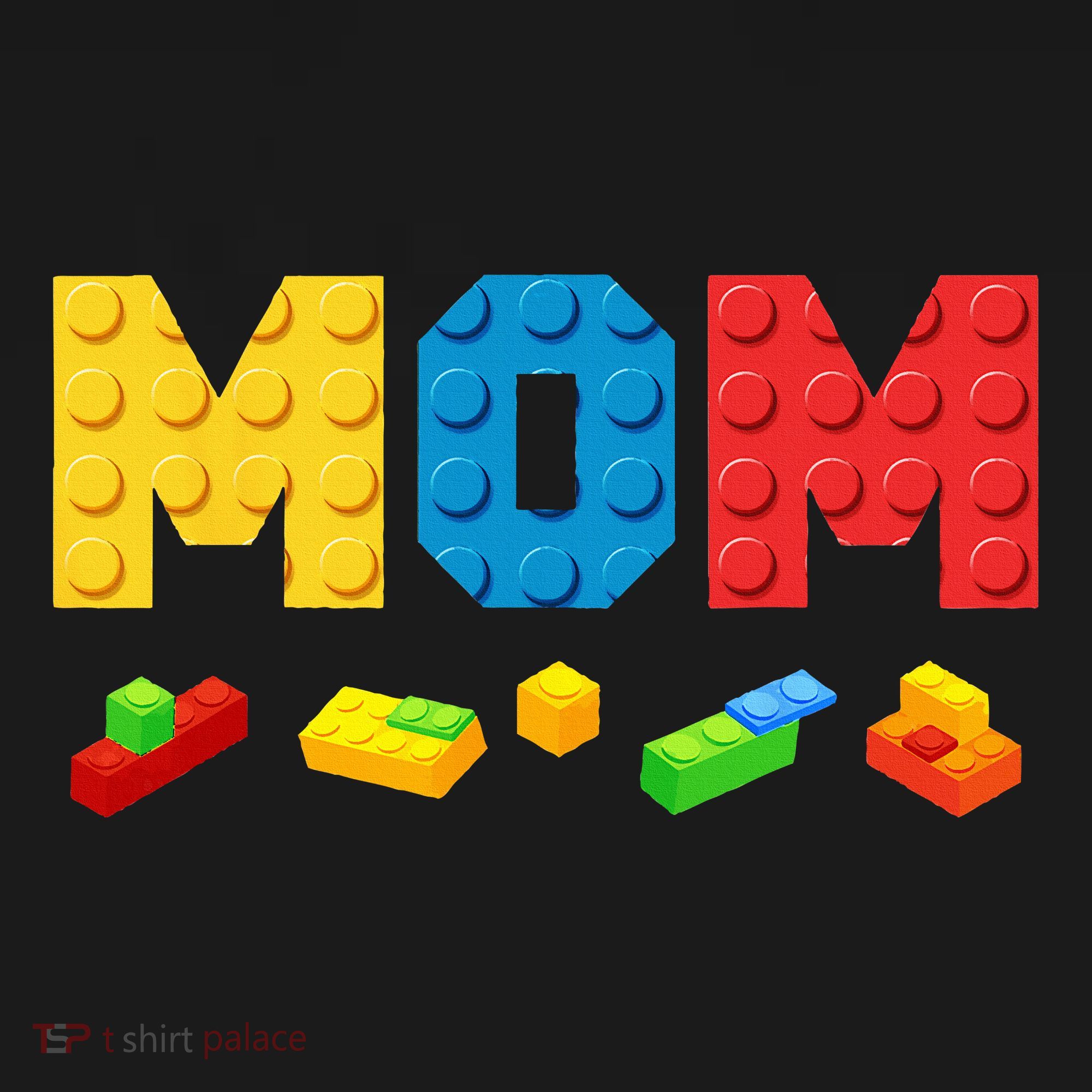 Mom Master Builder Building Bricks Blocks Family Women's Hoodie