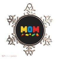 Mom Master Builder Building Bricks Blocks Family Ornament thumb 0