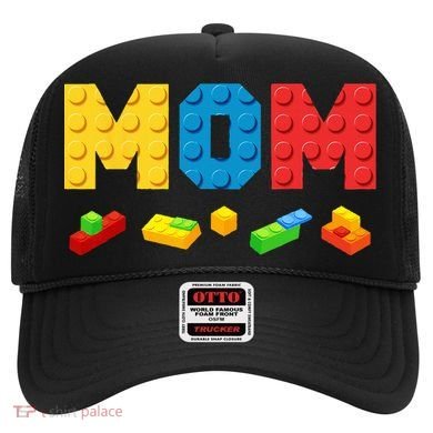 Mom Master Builder Building Bricks Blocks Family Hat
