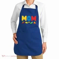Mom Master Builder Building Bricks Blocks Family Apron thumb 2
