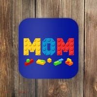Mom Master Builder Building Bricks Blocks Family Coaster thumb 0