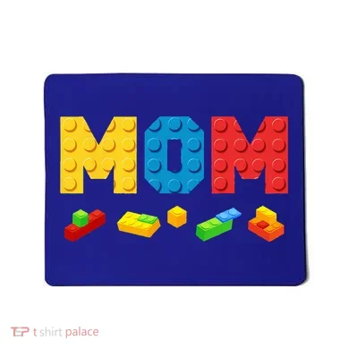 Mom Master Builder Building Bricks Blocks Family Mousepad