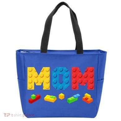 Mom Master Builder Building Bricks Blocks Family Tote Bag