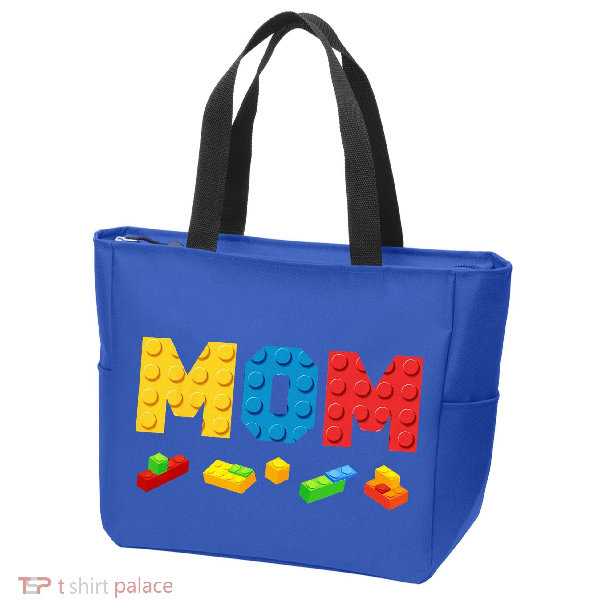 Mom Master Builder Building Bricks Blocks Family Tote Bag