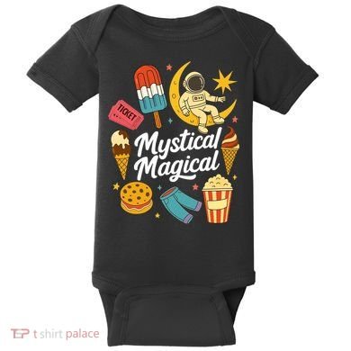 Mystical Magical Country American Baby Bodysuit