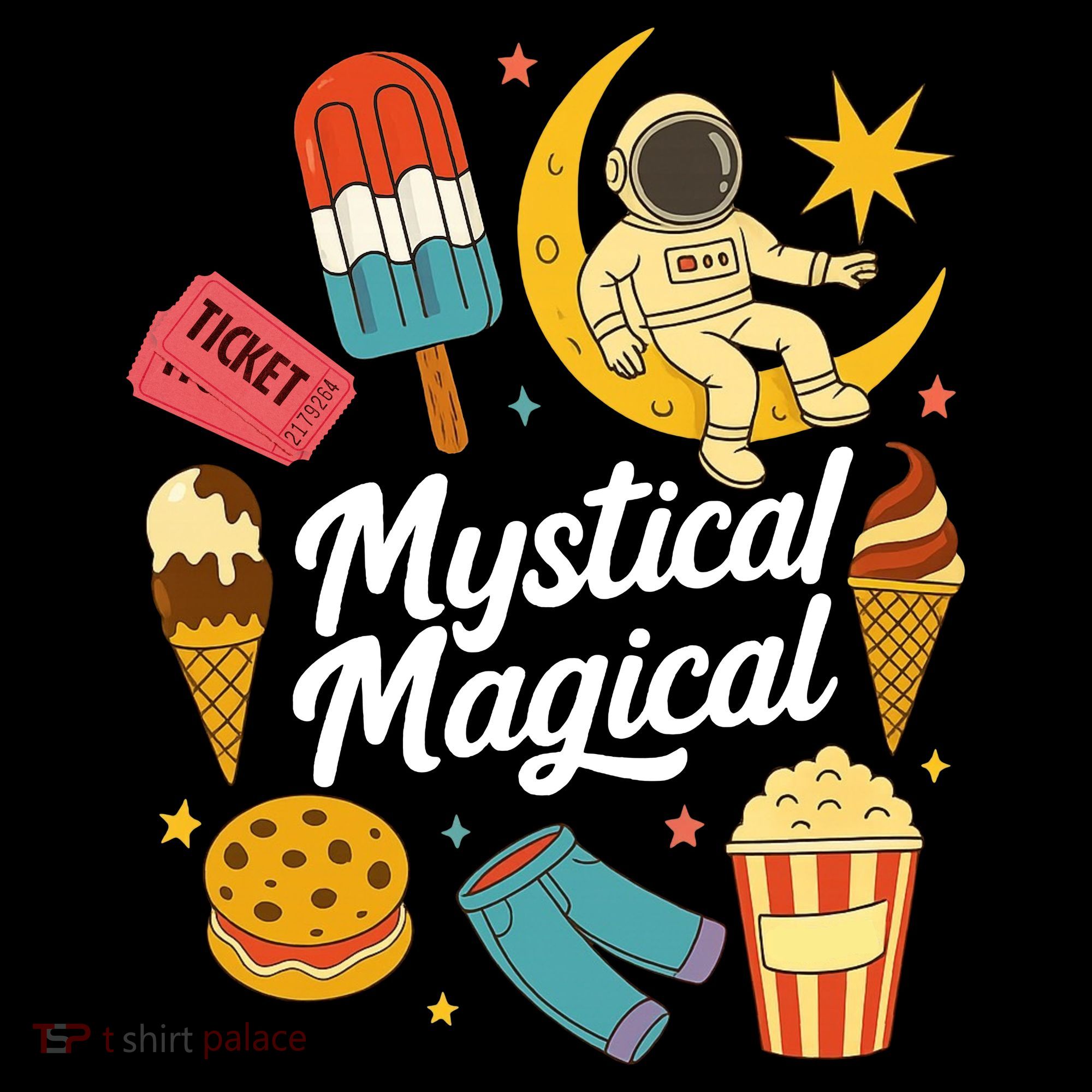 Mystical Magical Country American Baby Bodysuit
