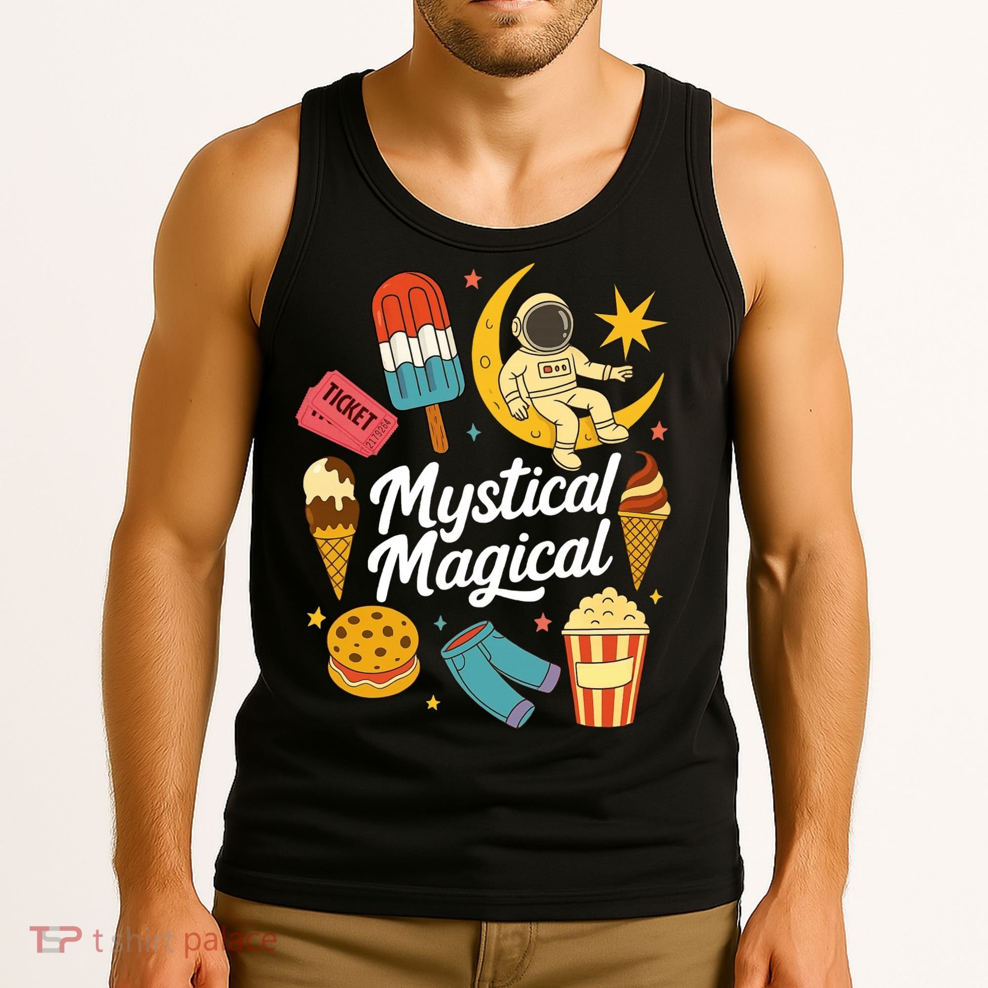 Mystical Magical Country American Tank Top