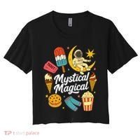 Mystical Magical Country American Women's Crop Top Tee thumb 0