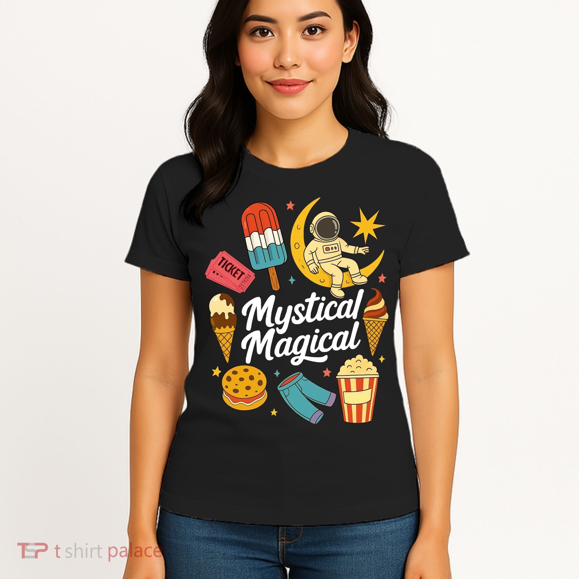 Mystical Magical Country American Women's T-Shirt