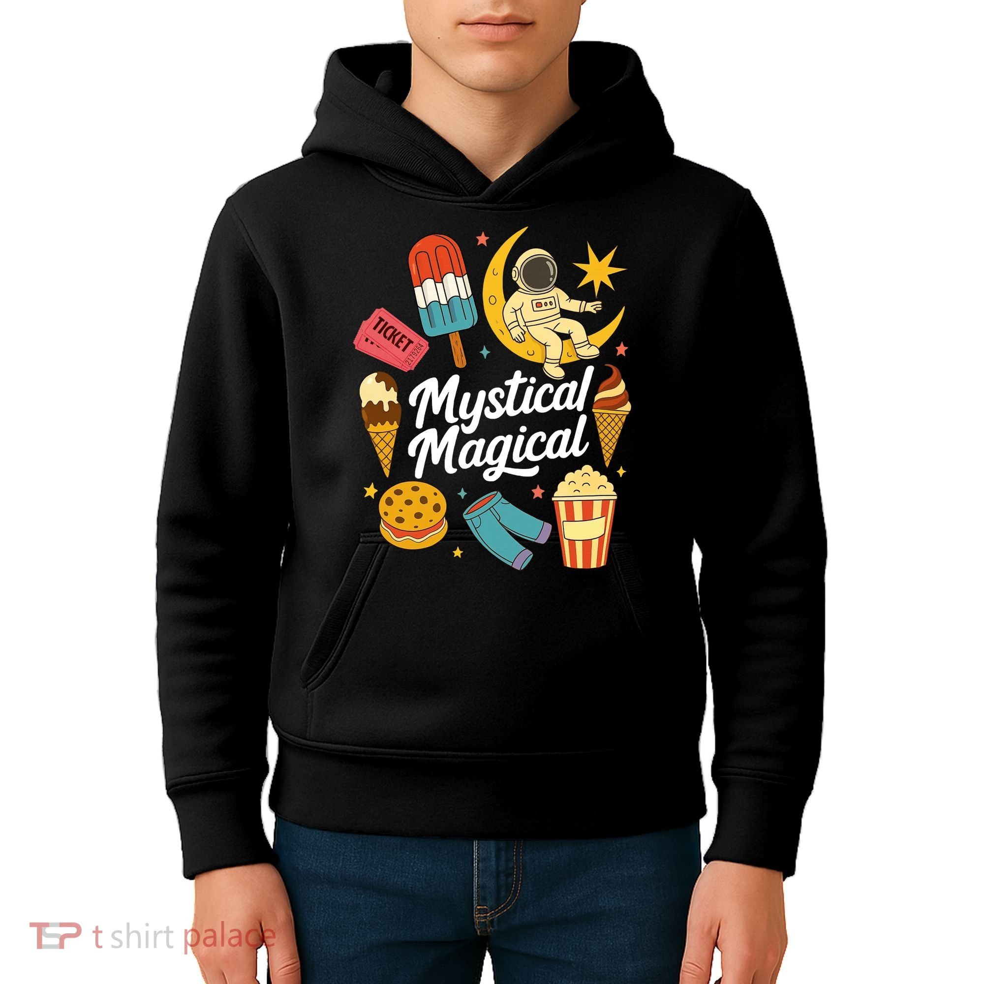 Mystical Magical Country American Kids Hoodie
