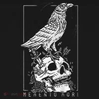 Memento Mori Crow Skull Moon Tank Top thumb 6