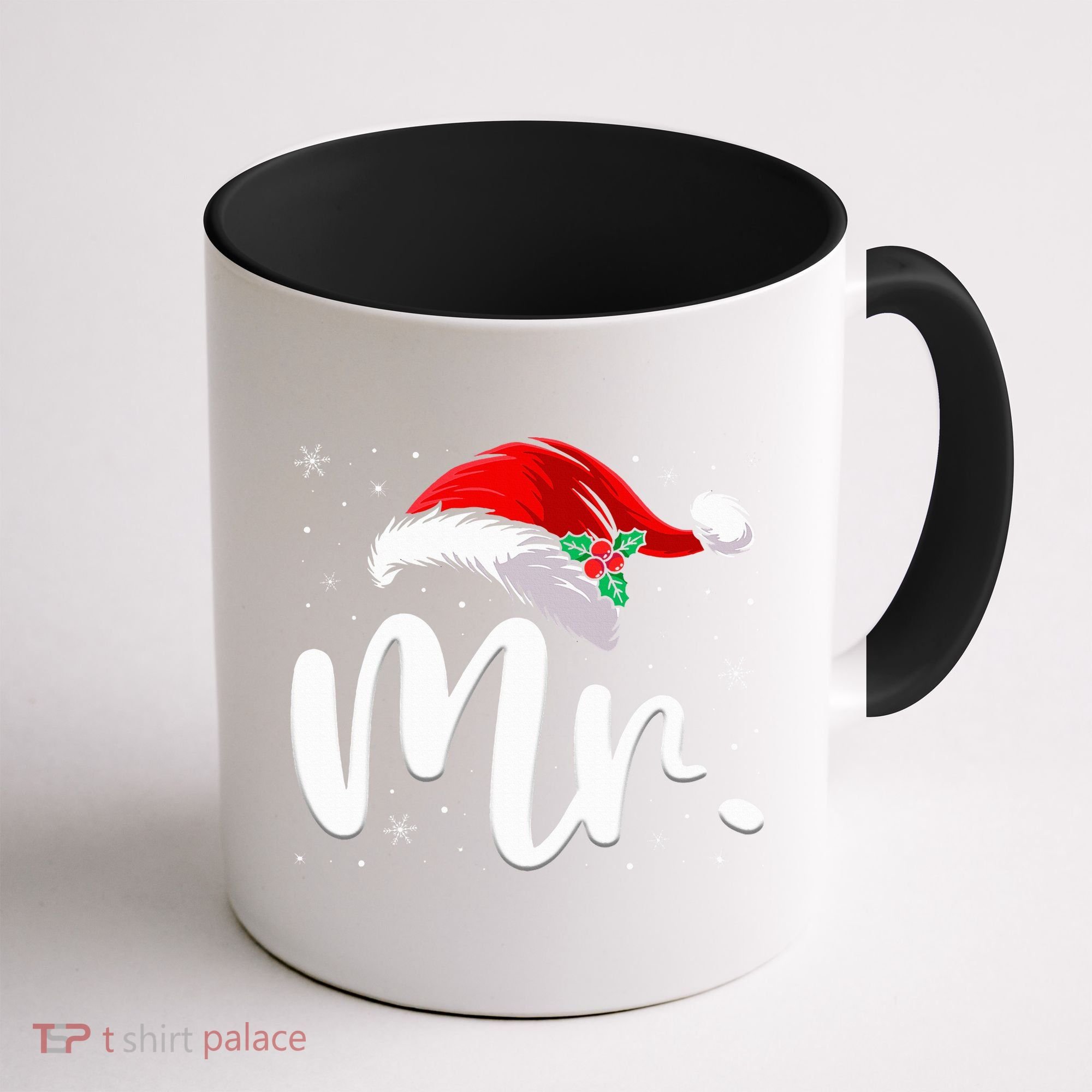 Mr Mrs Claus Christmas Couples Matching His And Her Pajamas  Coffee Mug