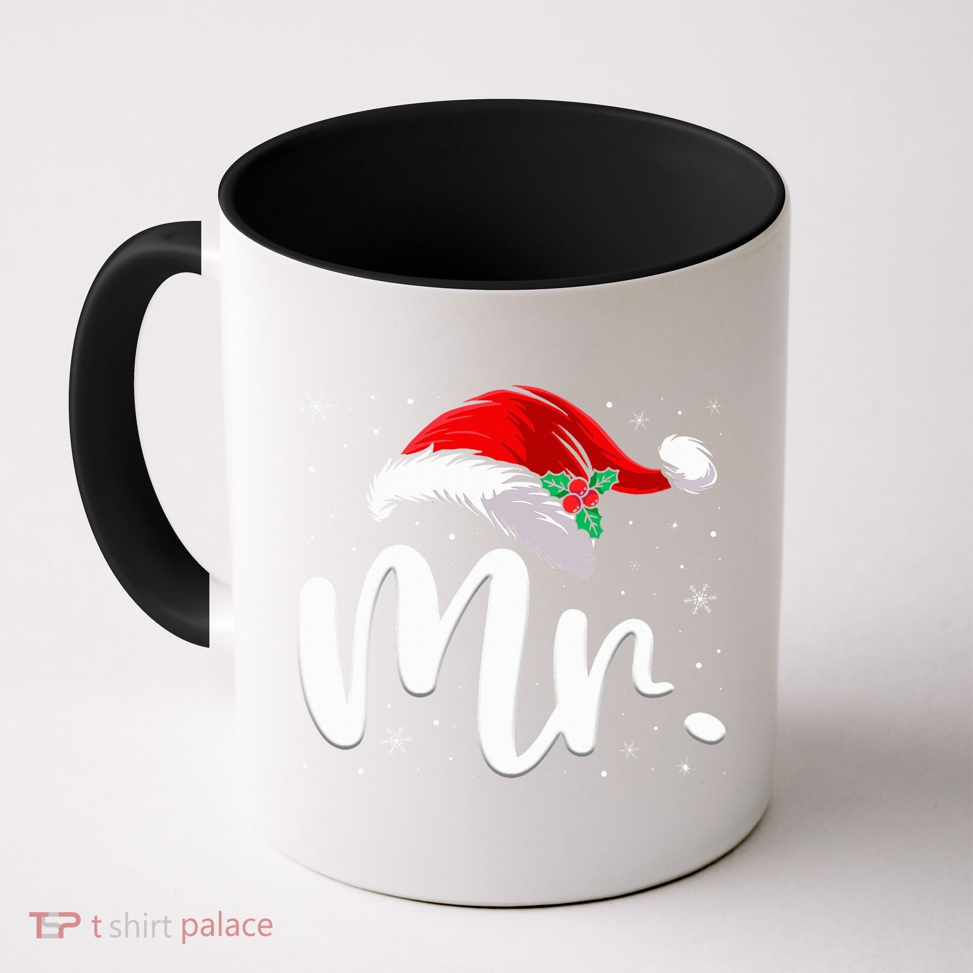 Mr Mrs Claus Christmas Couples Matching His And Her Pajamas  Coffee Mug
