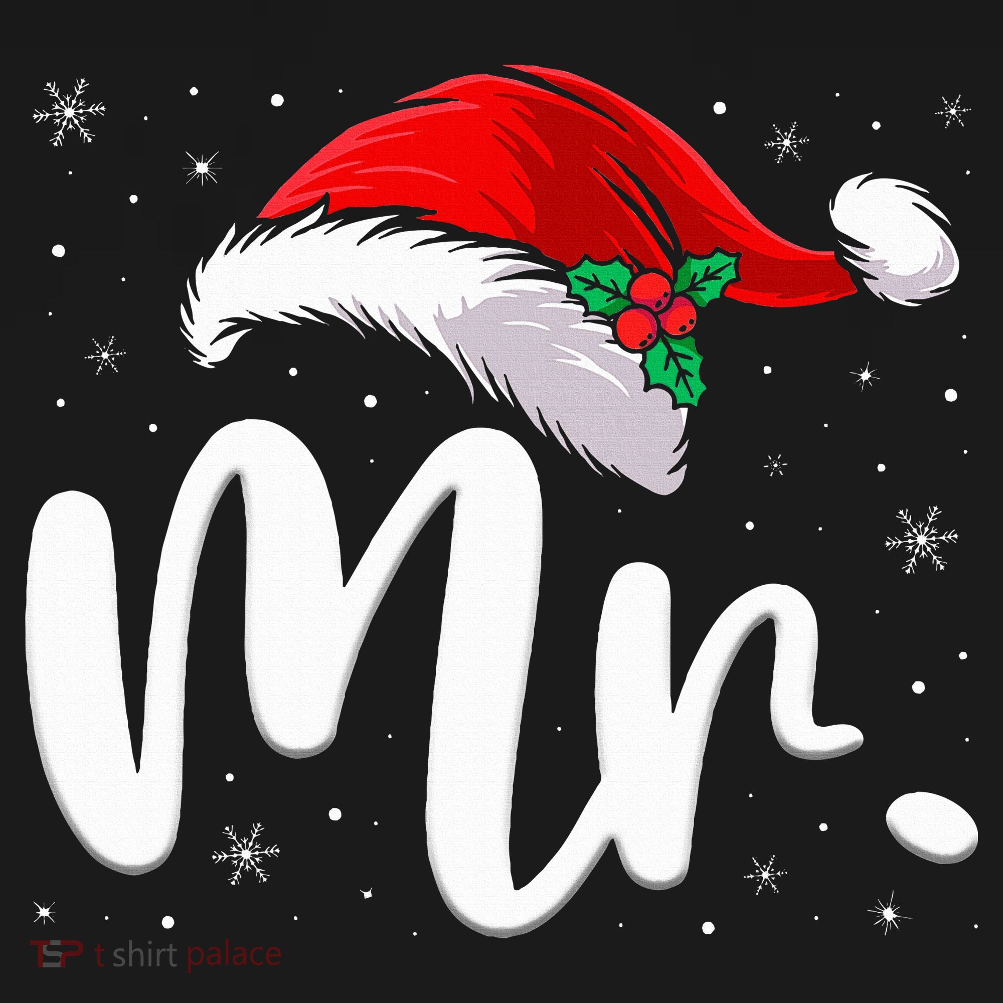 Mr Mrs Claus Christmas Couples Matching His And Her Pajamas  Women's Hoodie