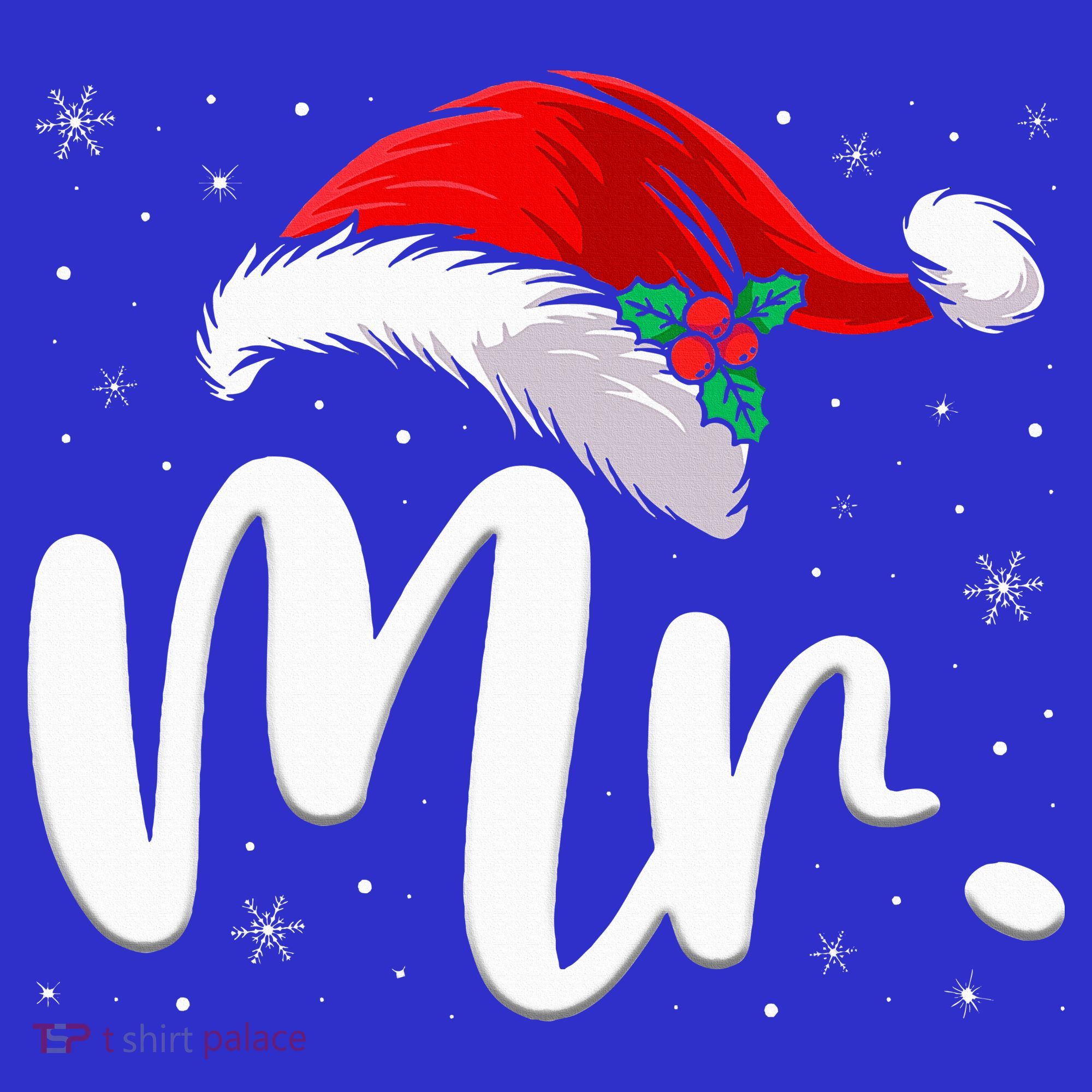 Mr Mrs Claus Christmas Couples Matching His And Her Pajamas  Women's Tank Top