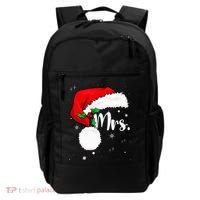 Mr Mrs Claus Christmas Couples Matching His And Her Pajamas Backpack thumb 0