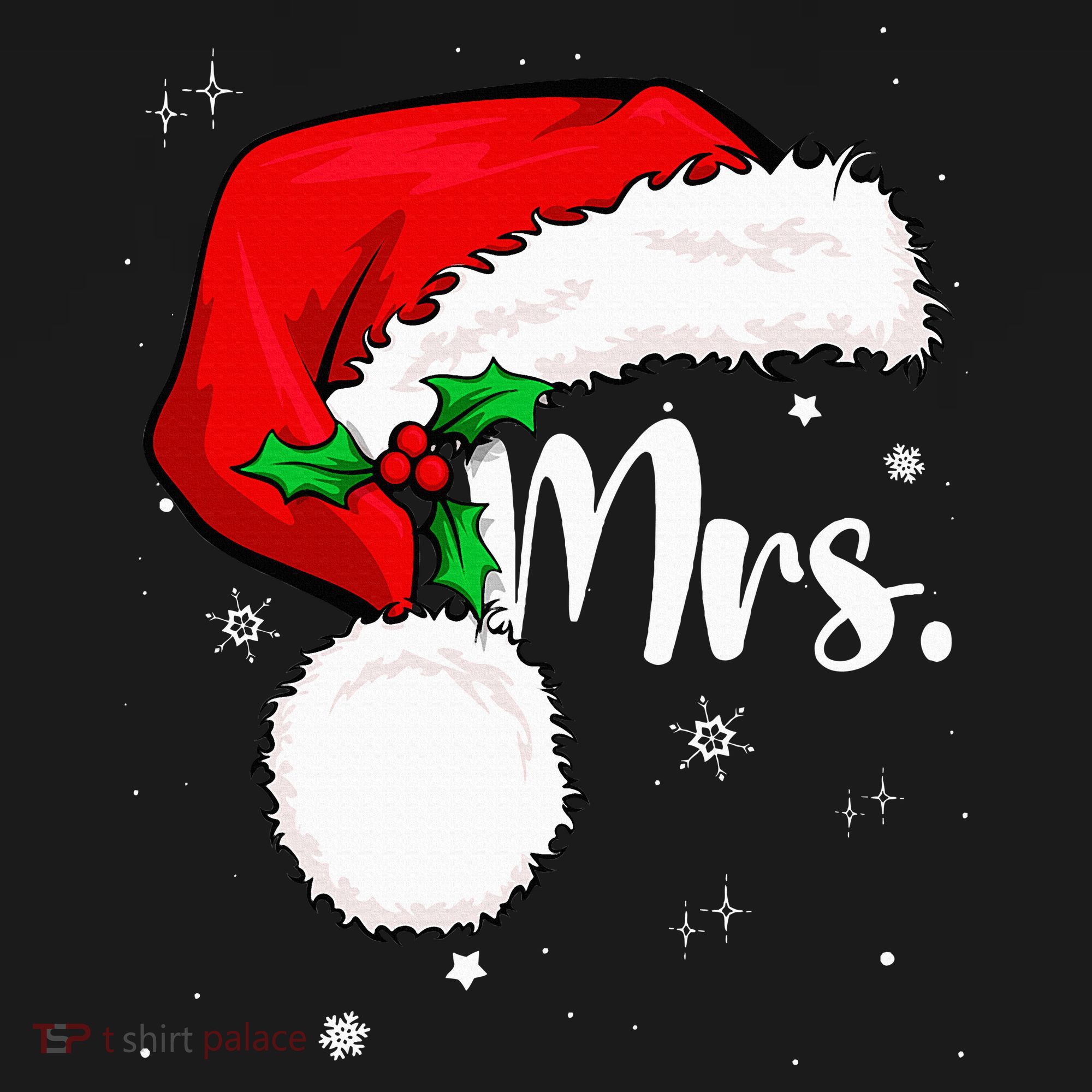 Mr Mrs Claus Christmas Couples Matching His And Her Pajamas Women's Hoodie