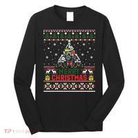 Mechanic Mechanic Christmas Tree Ugly Sweater Long Sleeve Shirt thumb 0