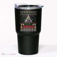 Mechanic Mechanic Christmas Tree Ugly Sweater Tumbler thumb 0
