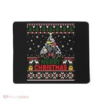 Mechanic Mechanic Christmas Tree Ugly Sweater Mousepad thumb 0