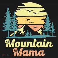 Mountain Mama Camping Hiking Mom Adventure Mothers Day Ornament thumb 1