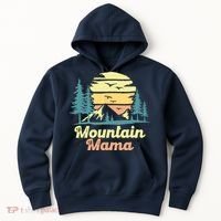 Mountain Mama Camping Hiking Mom Adventure Mothers Day Hoodie thumb 0