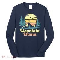 Mountain Mama Camping Hiking Mom Adventure Mothers Day Long Sleeve Shirt thumb 0