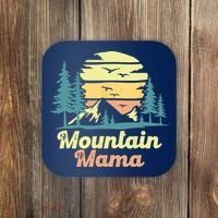 Mountain Mama Camping Hiking Mom Adventure Mothers Day Coaster thumb 0