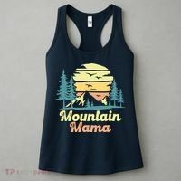 Mountain Mama Camping Hiking Mom Adventure Mothers Day Women's Tank Top thumb 3