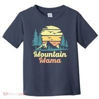 Mountain Mama Camping Hiking Mom Adventure Mothers Day Toddler T-Shirt thumb 0