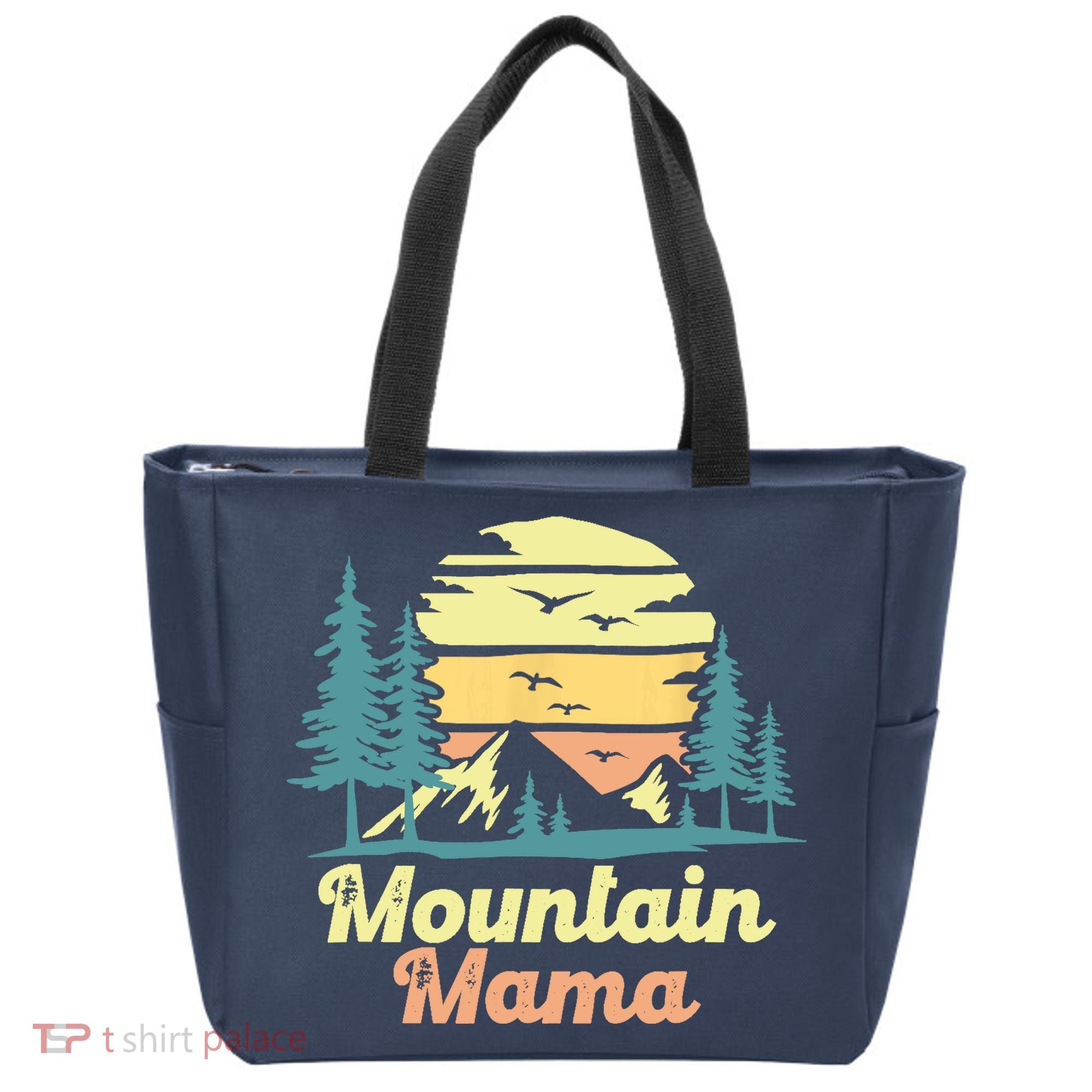 Mountain Mama Camping Hiking Mom Adventure Mothers Day Tote Bag