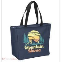 Mountain Mama Camping Hiking Mom Adventure Mothers Day Tote Bag thumb 2