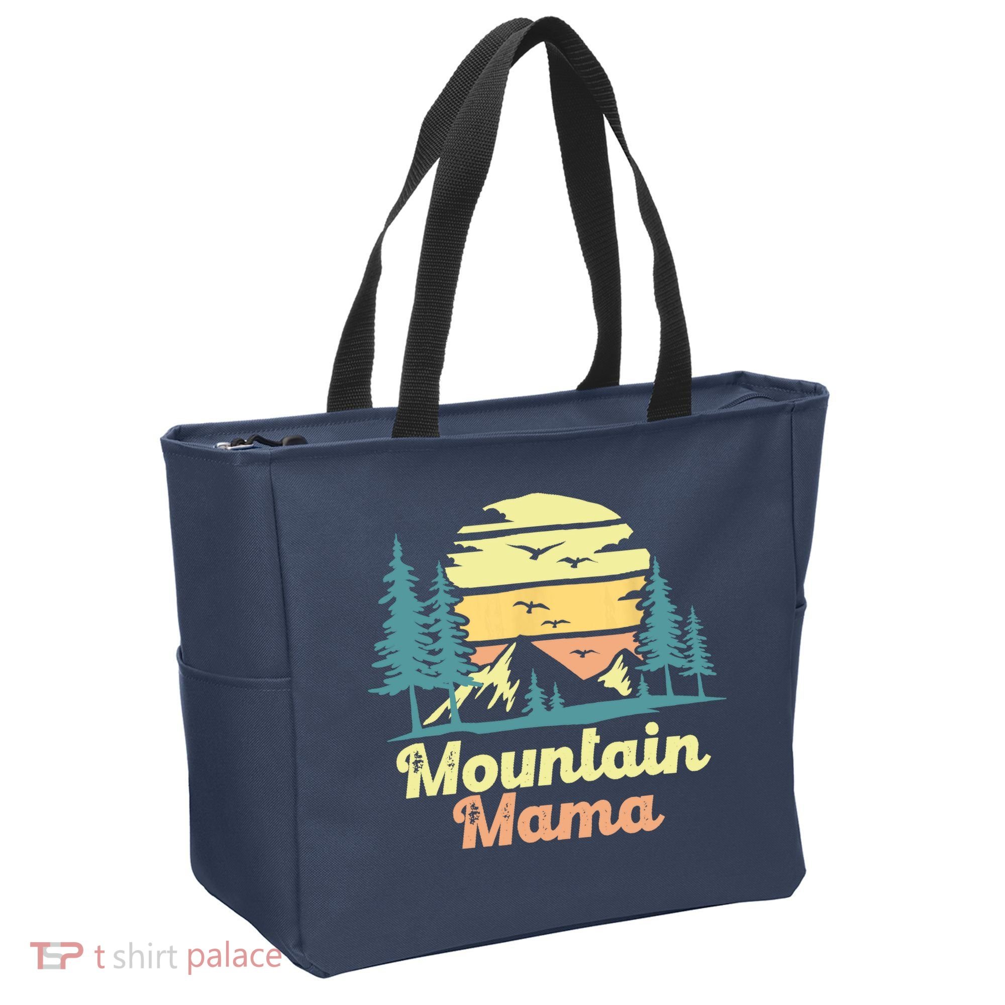 Mountain Mama Camping Hiking Mom Adventure Mothers Day Tote Bag