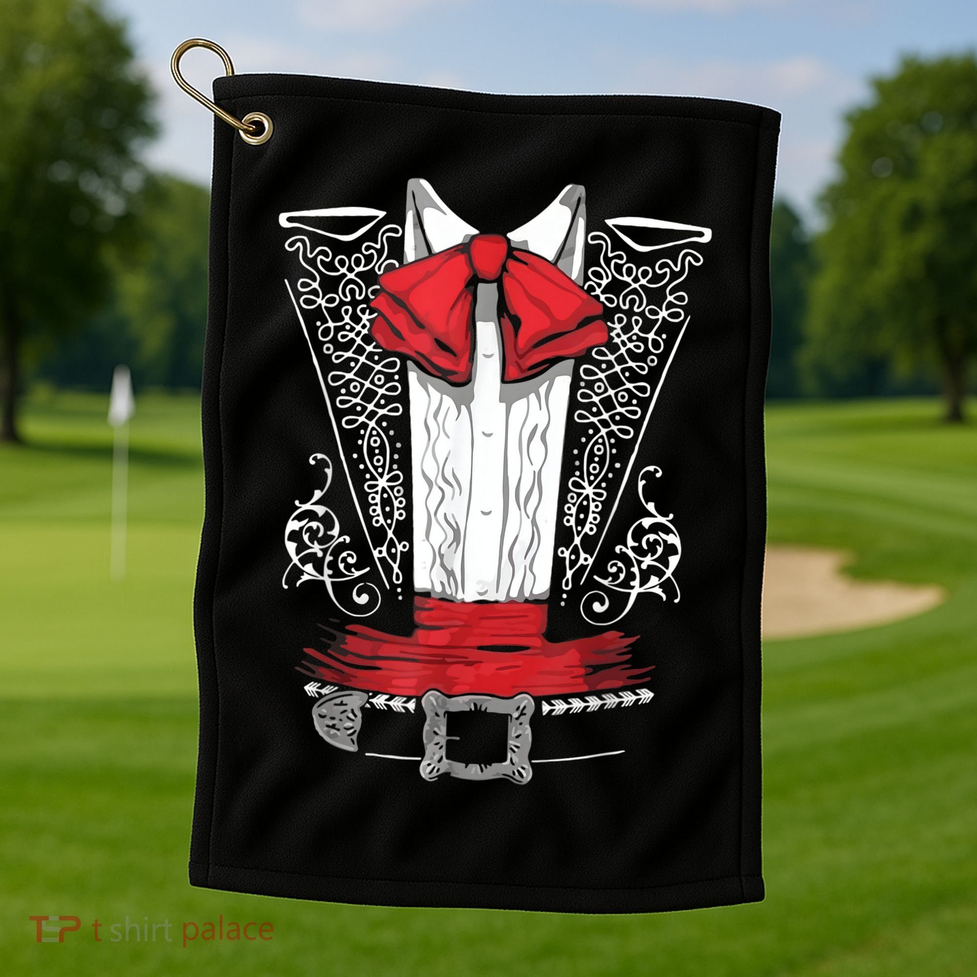Mexican Mariachi Costume Cinco De Mayo Golf Towel
