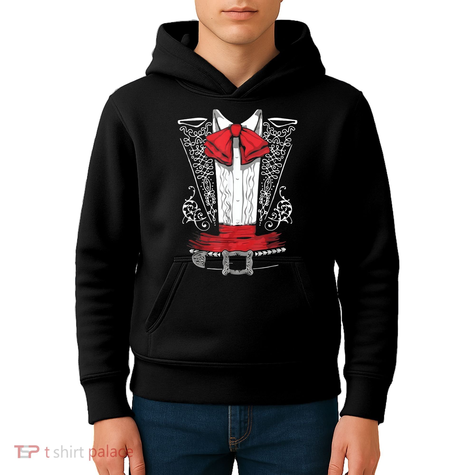 Mexican Mariachi Costume Cinco De Mayo Kids Hoodie