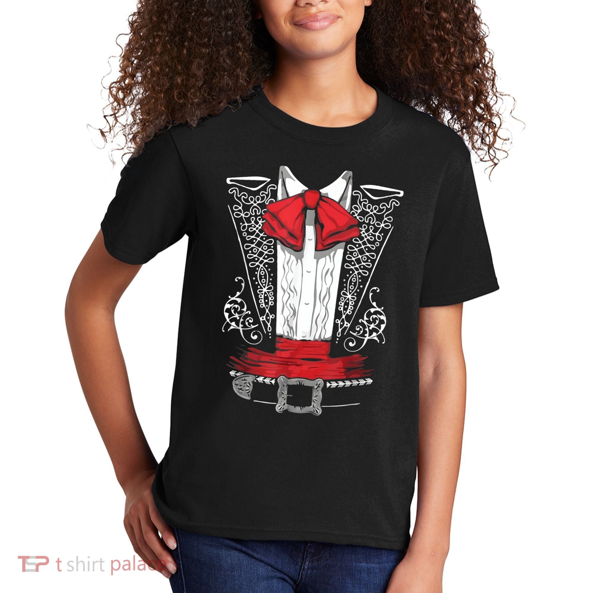 Mexican Mariachi Costume Cinco De Mayo Kids T-Shirt